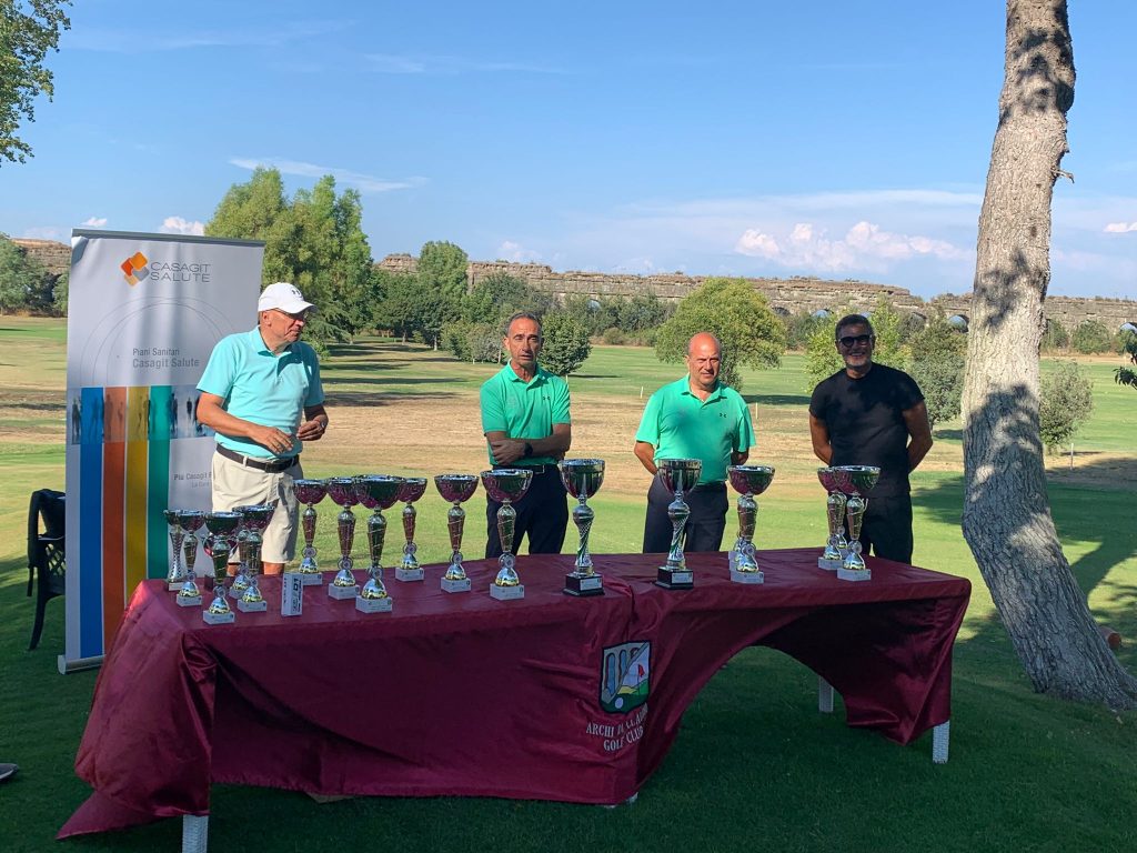 Golf Cup agli Archi di Claudio. In buca l’offerta di Casagit Salute