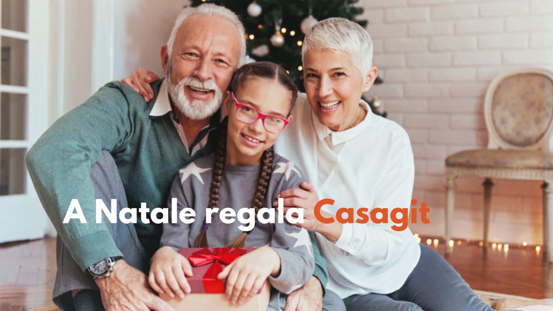 A Natale dona salute, protezione, sicurezza. Regala Casagit ai tuoi cari