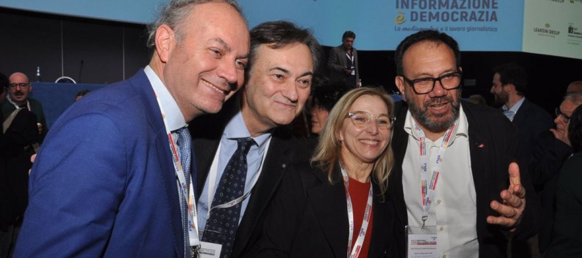 Giornalisti: Alessandra Costante e Vittorio Di Trapani alla guida della Fnsi