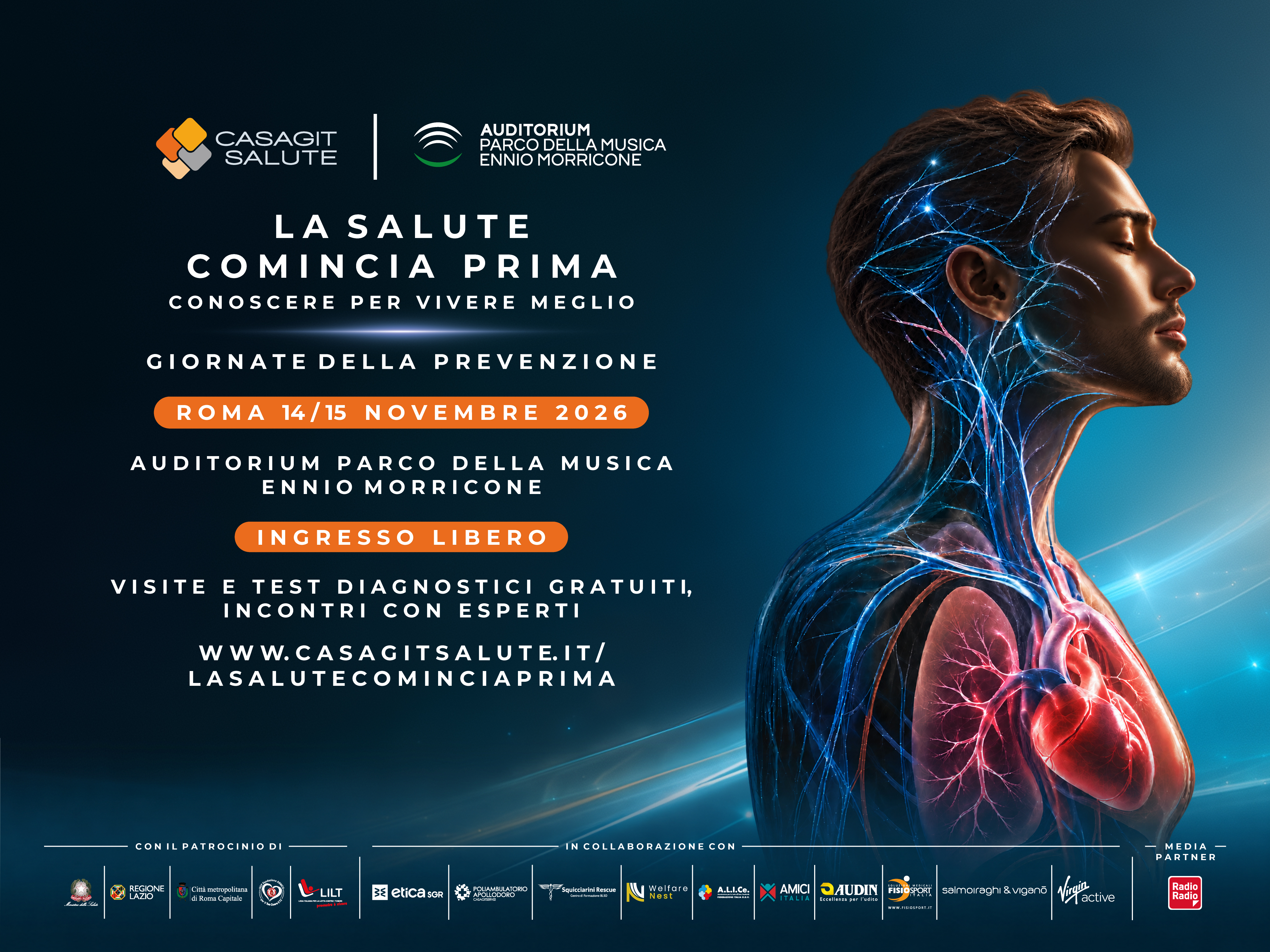14 novembre a Roma: confronto su prevenzione, welfare e sanità integrativa